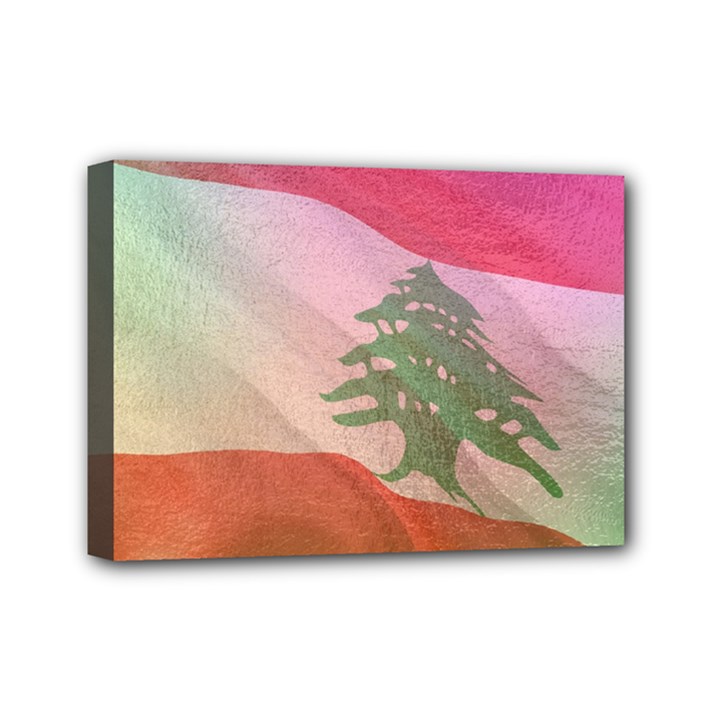 Lebanon Mini Canvas 7  x 5  (Stretched)