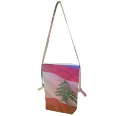 Lebanon Folding Shoulder Bag by AwesomeFlags