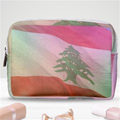 Lebanon Make Up Pouch (medium) by AwesomeFlags