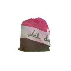 Iraq Drawstring Pouch (small) by AwesomeFlags