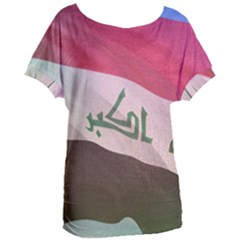 Iraq Women s Oversized Tee by AwesomeFlags