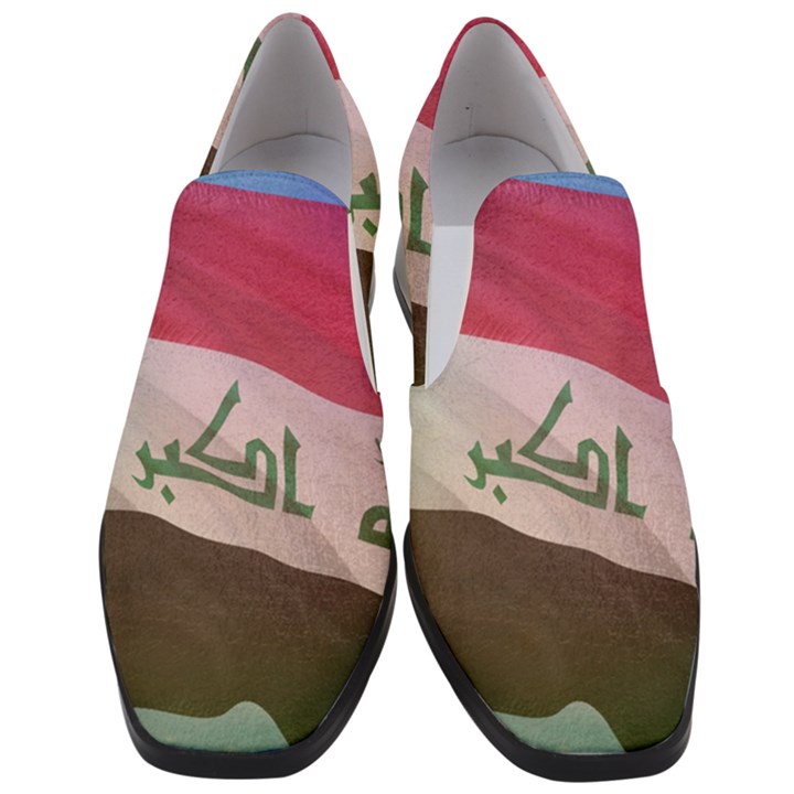 Iraq Women Slip On Heel Loafers