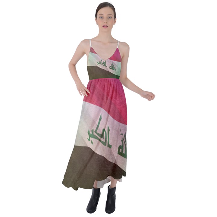 Iraq Tie Back Maxi Dress