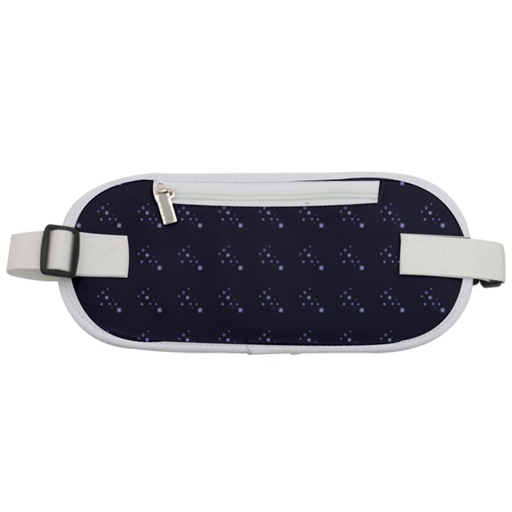 Black Stars Rounded Waist Pouch