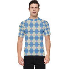 Pattern Texture Chevron Men s Short Sleeve Rash Guard by Dutashop