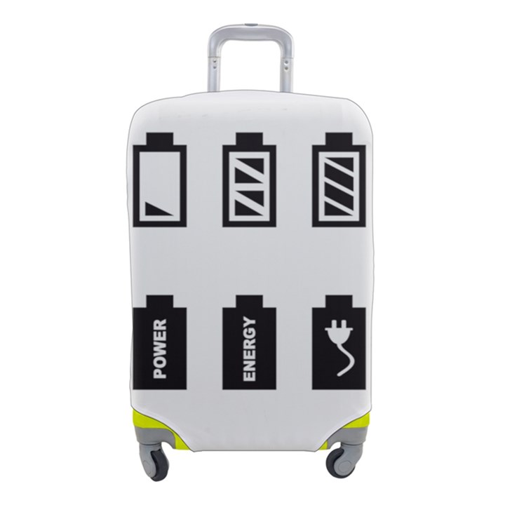 Battery Icons Charge Luggage Cover (Small)