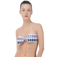 Battery Icons Charge Classic Bandeau Bikini Top  by Dutashop