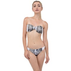 Samurai Oni Mask Classic Bandeau Bikini Set by Saga96