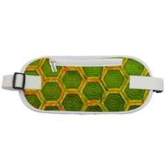 Hexagon Windows Rounded Waist Pouch by essentialimage365