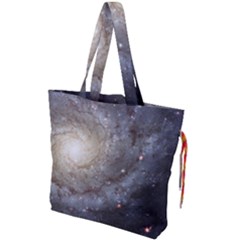 Spiral Galaxy Drawstring Tote Bag by ExtraAwesomeSauce