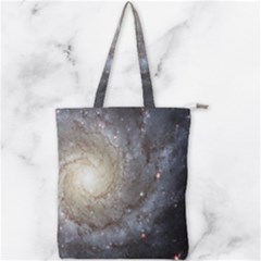 Spiral Galaxy Double Zip Up Tote Bag by ExtraAwesomeSauce