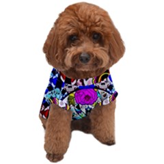 Sugar Skull Pattern 2 Dog T-shirt by ExtraAwesomeSauce