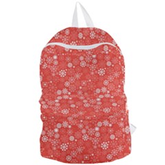 Christmas Snowflakes Foldable Lightweight Backpack by ExtraAwesomeSauce