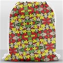 Leaves Pattern Drawstring Bag (Large) View1