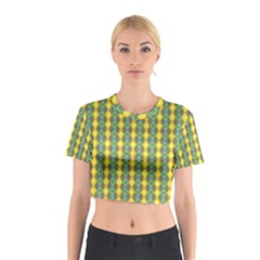 Native American Pattern Cotton Crop Top by ExtraAwesomeSauce