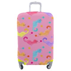 Watercolor Cats Pattern Luggage Cover (medium) by ExtraAwesomeSauce