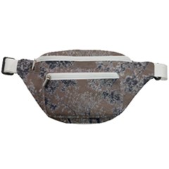 Linear Textured Botanical Motif Design Fanny Pack by dflcprintsclothing