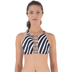 Wave Line Curve Perfectly Cut Out Bikini Top by Dutashop