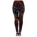 Abstract Art Lightweight Velour Leggings View2