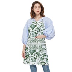 Green Leaves Pocket Apron by Eskimos