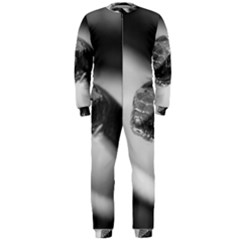 Black And White Snake Onepiece Jumpsuit (men)  by ExtraAwesomeSauce