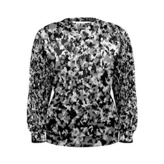 Camouflage Bw Women s Sweatshirt by JustToWear