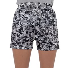 Camouflage Bw Sleepwear Shorts by JustToWear