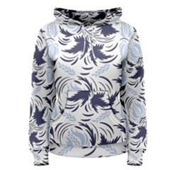 Folk Floral Pattern  Flowers Print  Women s Pullover Hoodie by Eskimos