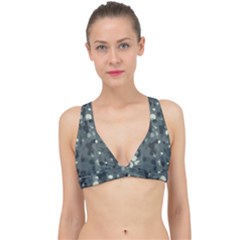 Abstract Texture Surface Print Classic Banded Bikini Top by dflcprintsclothing