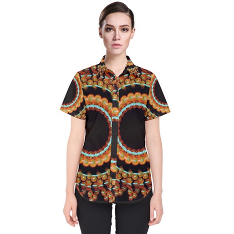 Mandala - 0009 - A Fast 24 Women s Short Sleeve Shirt by WetdryvacsLair