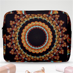 Mandala - 0009 - A Fast 24 Make Up Pouch (large) by WetdryvacsLair