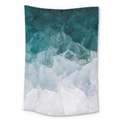 Blue Sea Large Tapestry by goljakoff