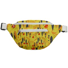 Folk Floral Pattern  Abstract Flowers Print  Seamless Pattern Fanny Pack by Eskimos