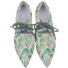  Palm Trees By Traci K Pointed Oxford Shoes by tracikcollection