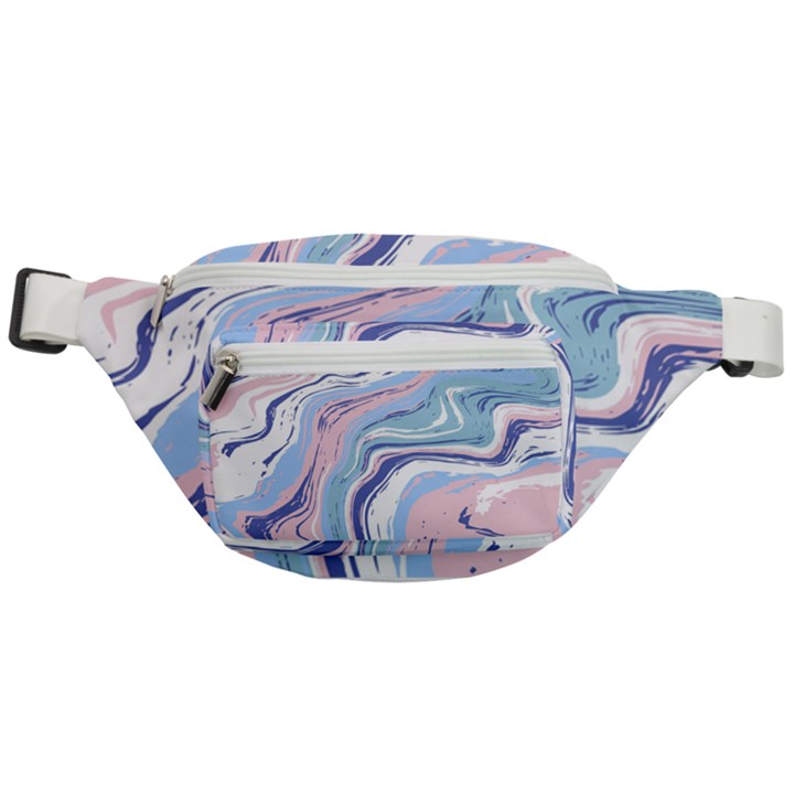 Vector Vivid Marble Pattern 11 Fanny Pack