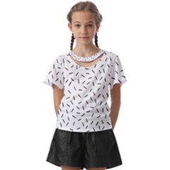 Rain  Kids  Front Cut Tee by Sobalvarro