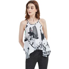 Skater-underground Flowy Camisole Tank Top by PollyParadise