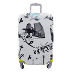 Skater-underground Luggage Cover (small) by PollyParadise