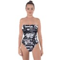 Skater-underground2 Tie Back One Piece Swimsuit View1