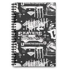 Skater-underground2 5 5  X 8 5  Notebook by PollyParadise