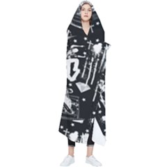 Skater-underground2 Wearable Blanket by PollyParadise