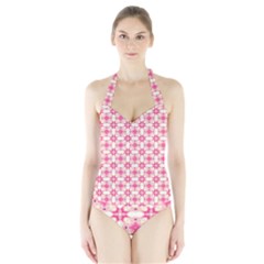 Pinkshabby Halter Swimsuit by PollyParadise