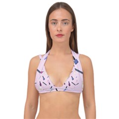 Accessories For Manicure Double Strap Halter Bikini Top by SychEva