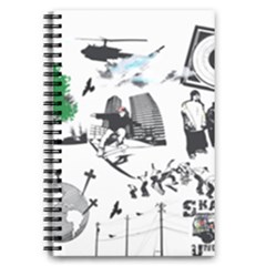 Skaterunderground 5 5  X 8 5  Notebook by PollyParadise