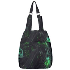 Alien2 Center Zip Backpack by PollyParadise