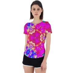 Newdesign Back Cut Out Sport Tee by LW41021