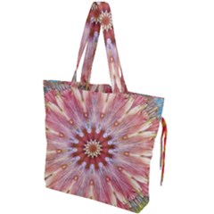 Pink Beauty 1 Drawstring Tote Bag by LW41021