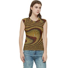 Golden Sands Women s Raglan Cap Sleeve Tee by LW41021