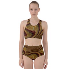 Golden Sands Racer Back Bikini Set by LW41021