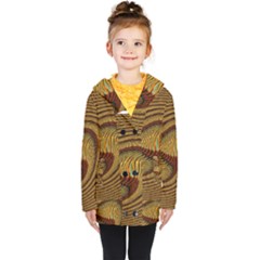 Golden Sands Kids  Double Breasted Button Coat by LW41021